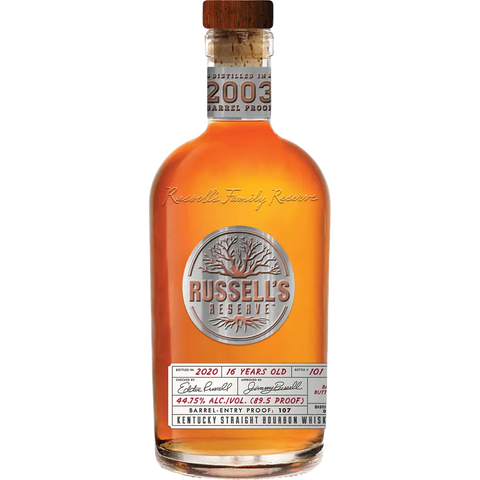 RUSSELL'S RESERVE 2003 BOURBON 750ML