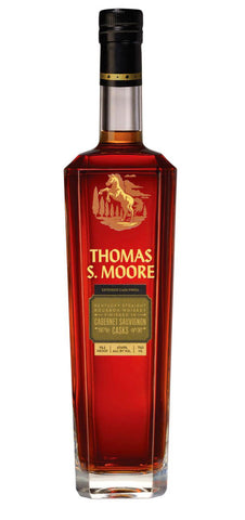 THOMAS S. MOORE KENTUCKY STRAIGHT BOURBON FINISHED IN CABERNET SAUVIGNON CASKS