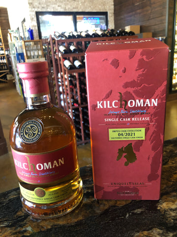 Introducing Kilchoman ImpEx Cask Evolution  04/2021 – Sauternes Finish 110.2 Proof 750 ML