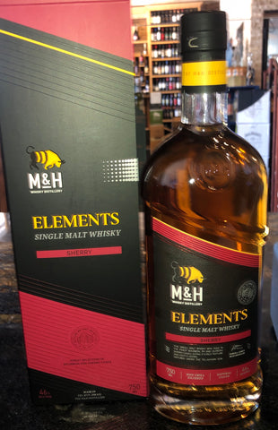 M&H Elements Sherry Single Malt 46%