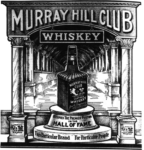 Jos. A. Magnus & Co. 'Murray Hill Club' Bourbon Whiskey,