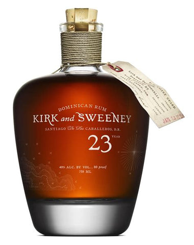 Kirk and Sweeney Rum 23 years 750