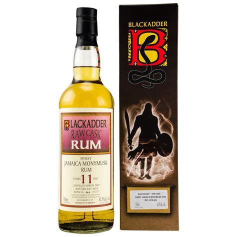 Blackadder Jamaica Mony Musk Rum Raw Cask 11 year 64.2 %